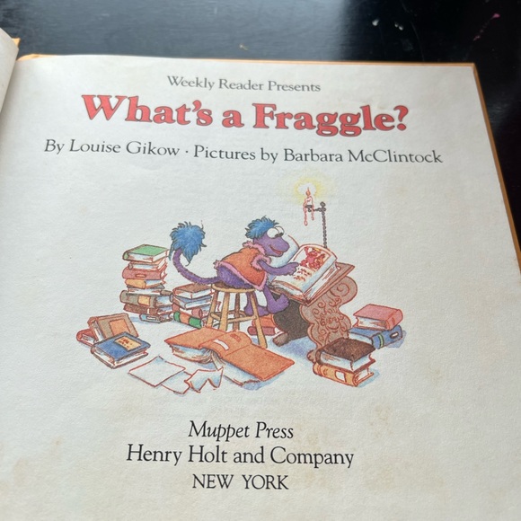 Vintage Set of Three Fraggle Rock Children Books Starring Jim Henson’s Muppets. - Picture 6 of 10